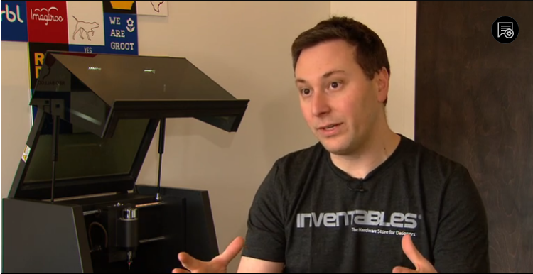 Chicago Tonight interview with Inventables CEO, Zach Kaplan